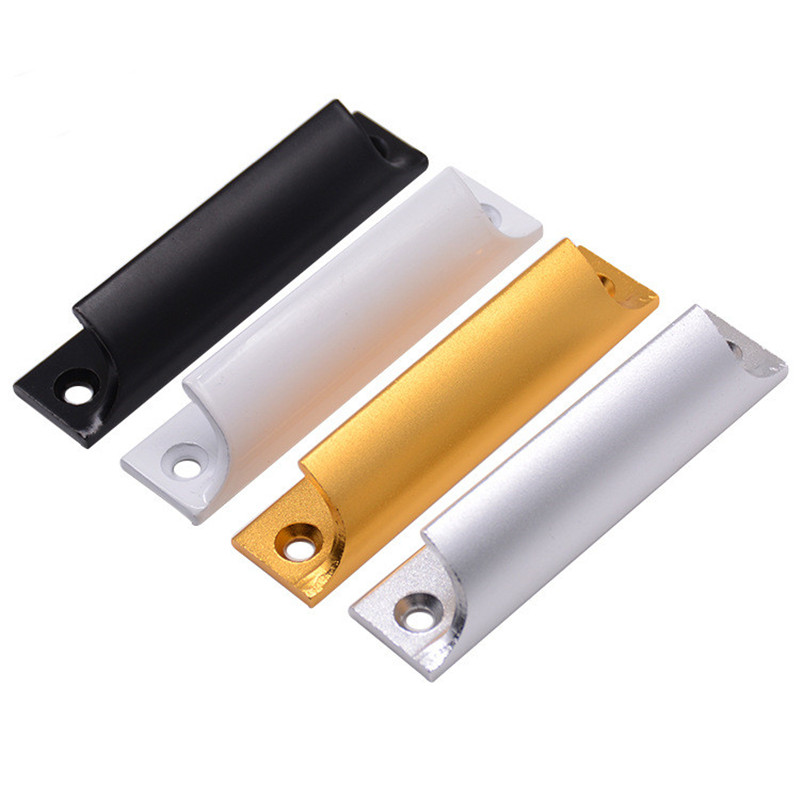 Furniture Hardware Drawer Pulls - Neue Aluminium Legierung Türgriff Push-pull Balkon