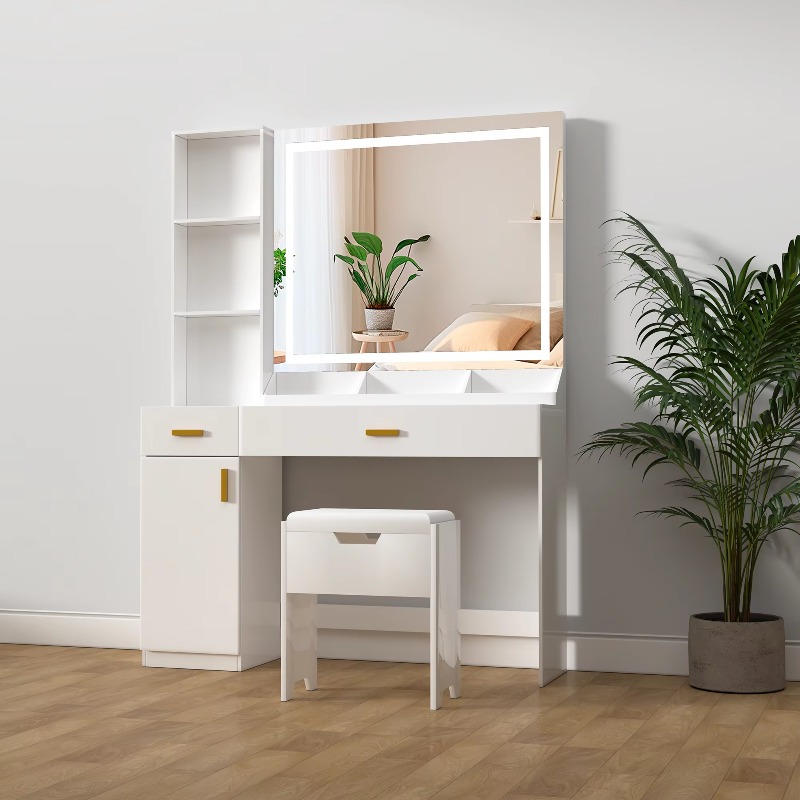 Furniture Quality Control - Moderne, hochwertige Make-up-Waschtische aus Holz mit