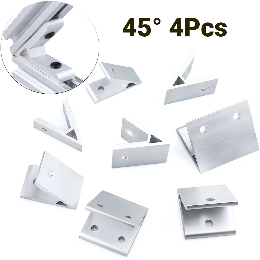 Corner Bracket Angle - 4 Stück 45-Grad-Winkel-Eckwinkel 2020 3030 4040