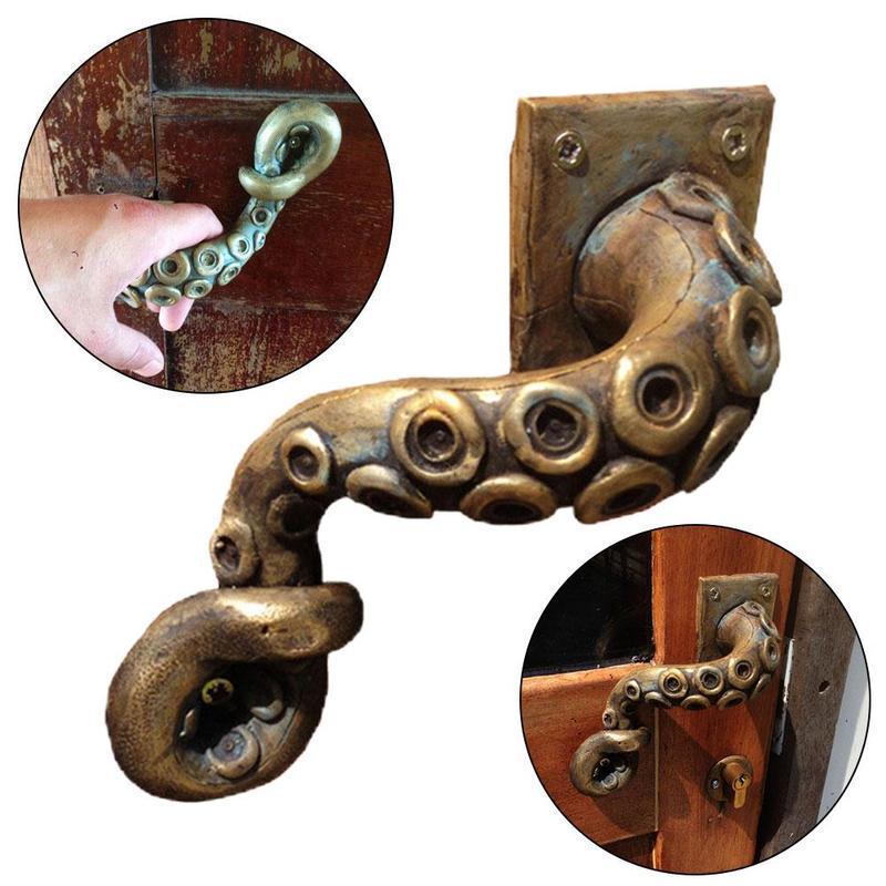 Furniture Hardware Vintage - Vintage Octopus Tür knauf Tier Stil