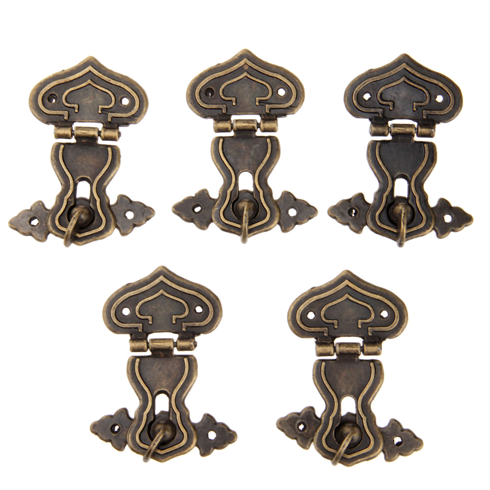 Furniture Hardware Vintage - 5Pcs 63x47mm Antike Metall Lock Dekorative