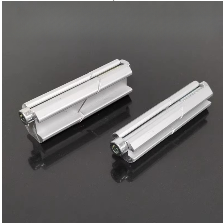 Corner Bracket Angle - Aluminiumprofil-Parallelverbinder, einzeiliger Klemmkopf, integrierter nebeneinander liegender