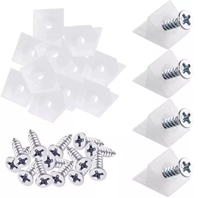 Corner Bracket Angle - 20/40/60/80/100 stücke Schublade Keile Mit Schrauben