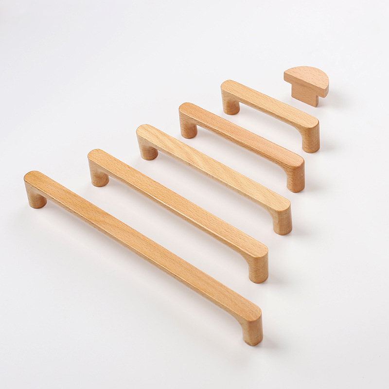 Nordische Holzmöbelgriffe aus  – Furniture Hardware Drawer Pulls Bewertung und Preis