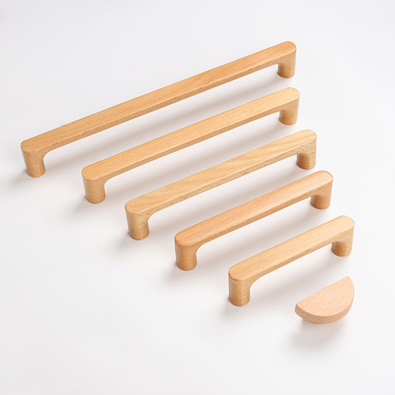 Nordische Holzmöbelgriffe aus  – Furniture Hardware Drawer Pulls Bewertung und Preis
