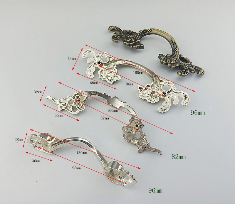 Antik Silber klassische Möbel  – Furniture Hardware Vintage Bewertung und Preis