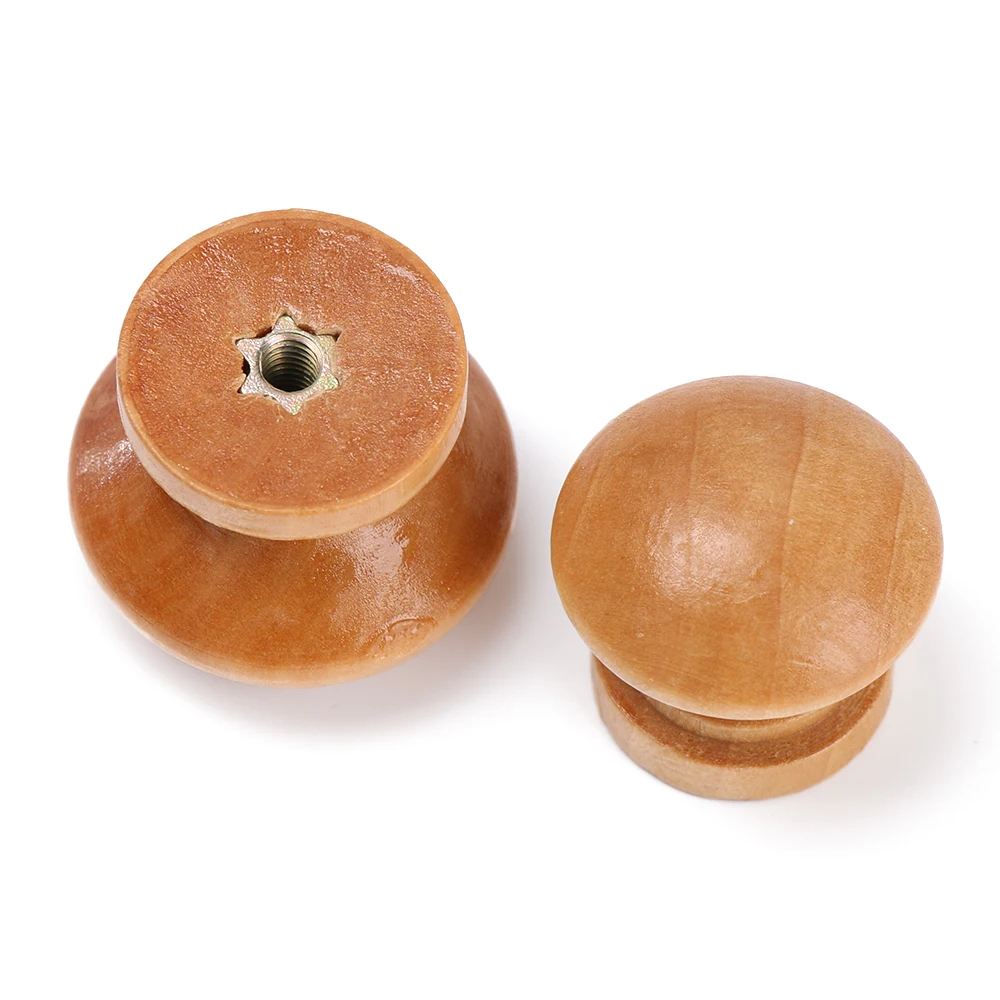 10 Stück/Lot runde natürliche  – Furniture Hardware Drawer Pulls Bewertung und Preis