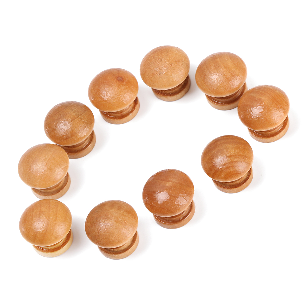 10 Stück/Lot runde natürliche  – Furniture Hardware Drawer Pulls Bewertung und Preis