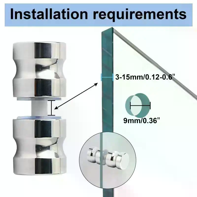 Stilvoller Duschglas-Türgriff, – Furniture Hardware Supply Bewertung und Preis