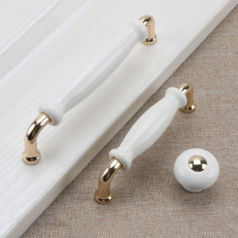 Weiße Keramik-Türgriffe Modern – Furniture Hardware Drawer Pulls Bewertung und Preis