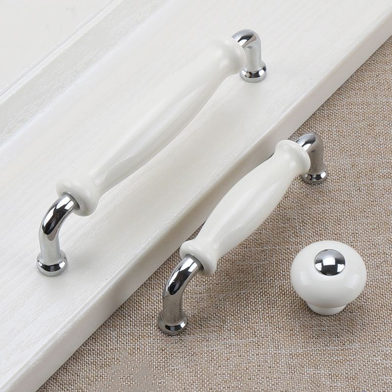 Weiße Keramik-Türgriffe Modern – Furniture Hardware Drawer Pulls Bewertung und Preis