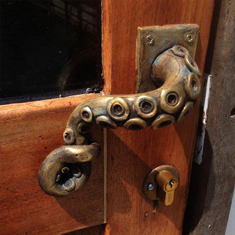 Vintage Octopus Tür knauf Tier – Furniture Hardware Vintage Bewertung und Preis