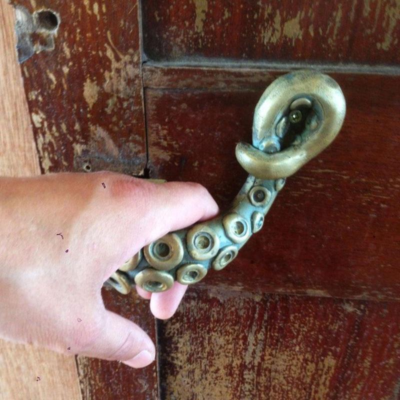 Vintage Octopus Tür knauf Tier – Furniture Hardware Vintage Bewertung und Preis