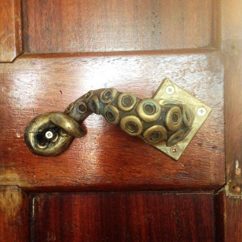 Vintage Octopus Tür knauf Tier – Furniture Hardware Vintage Bewertung und Preis
