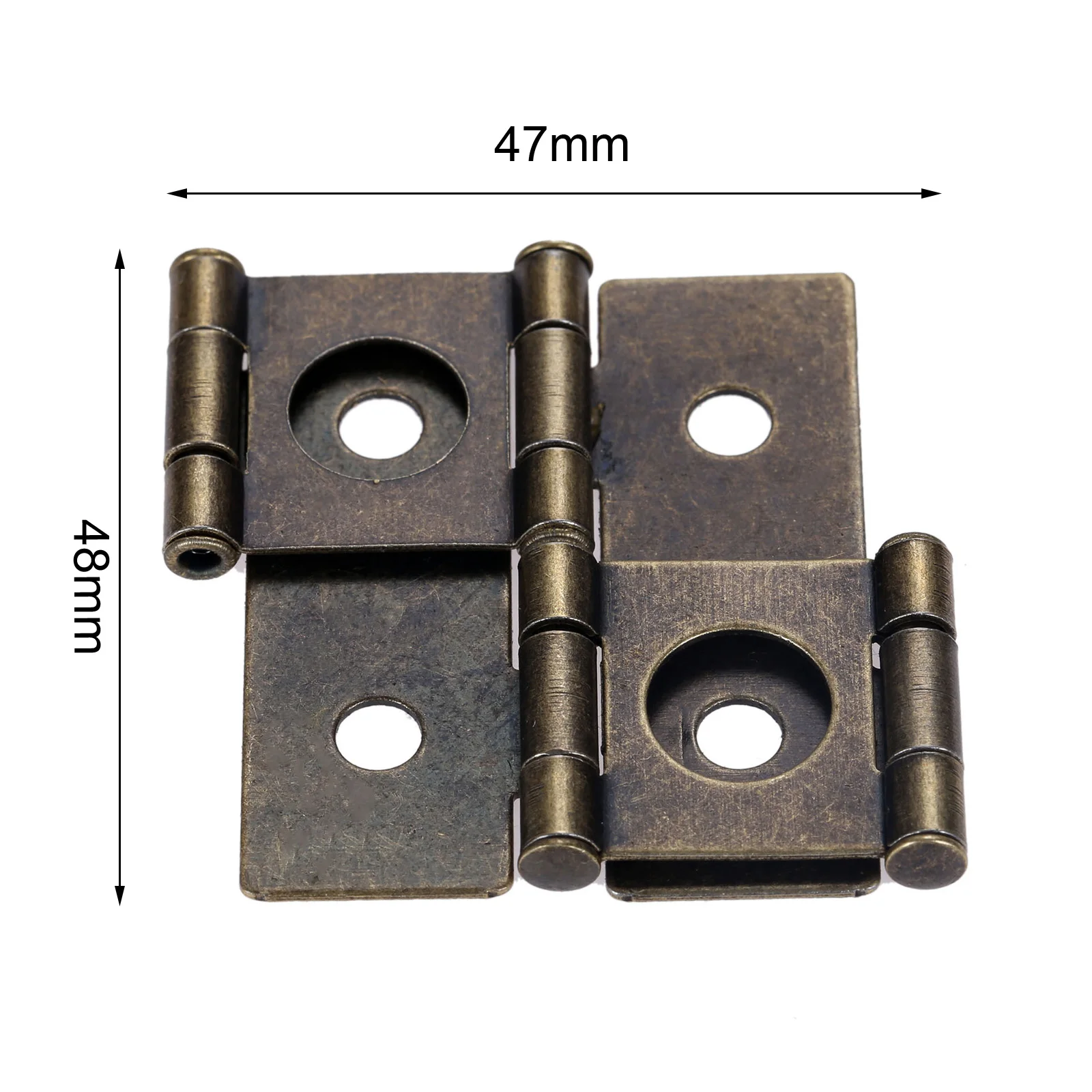 2 stücke Antike Bronze Doppel  – Furniture Hardware Vintage Bewertung und Preis