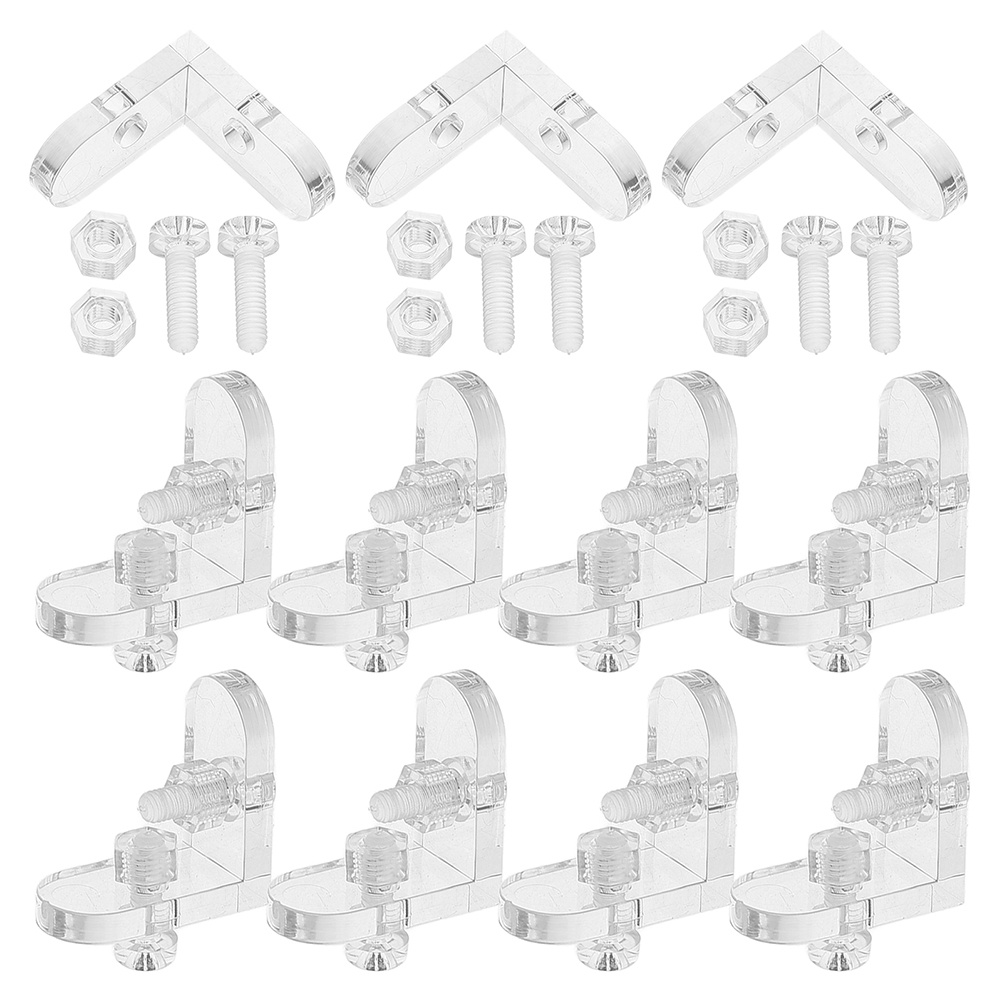 15 Stück transparente L-förmig – Corner Bracket Angle Bewertung und Preis
