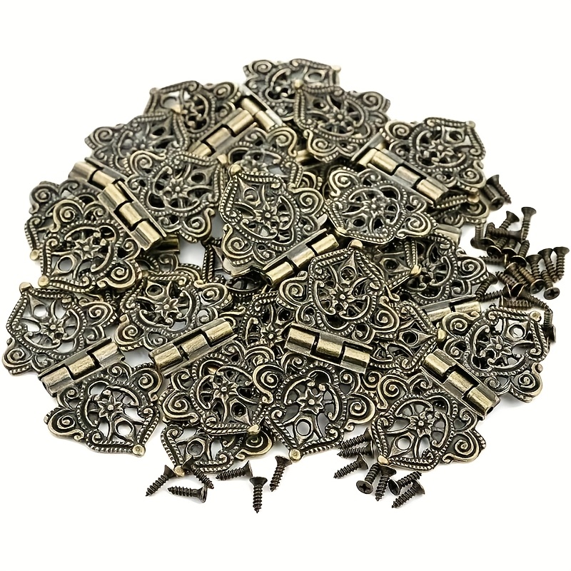 8 Stück Vintage Legierung Hohl – Furniture Hardware Vintage Bewertung und Preis