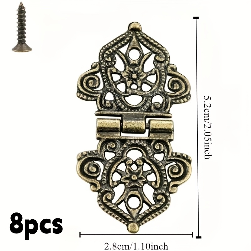 8 Stück Vintage Legierung Hohl – Furniture Hardware Vintage Bewertung und Preis