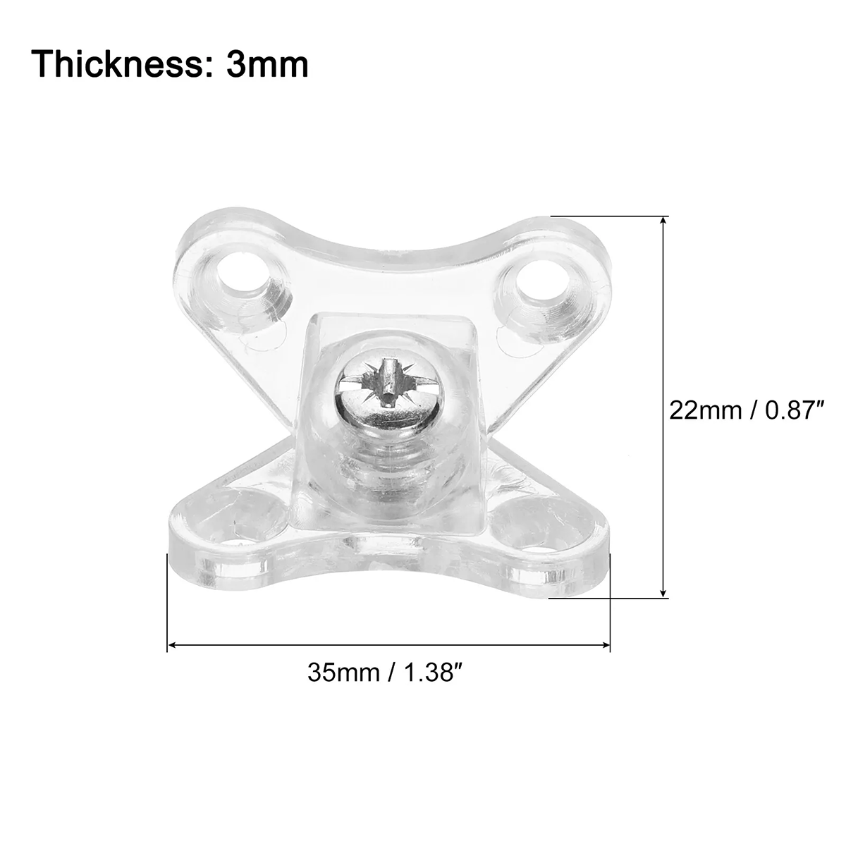 1/5/10/20/50 Stück Transparent – Corner Bracket Angle Bewertung und Preis